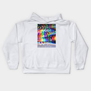 Psychedelic Trippy Xmas Santa Kids Hoodie